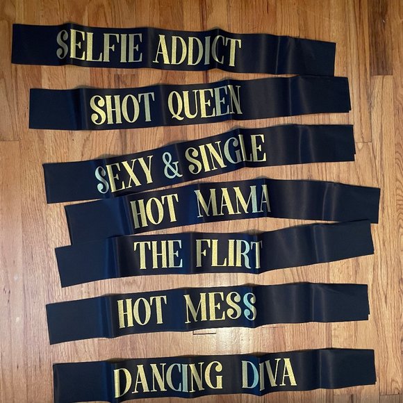 Bachelorette sash pack - Picture 2 of 4